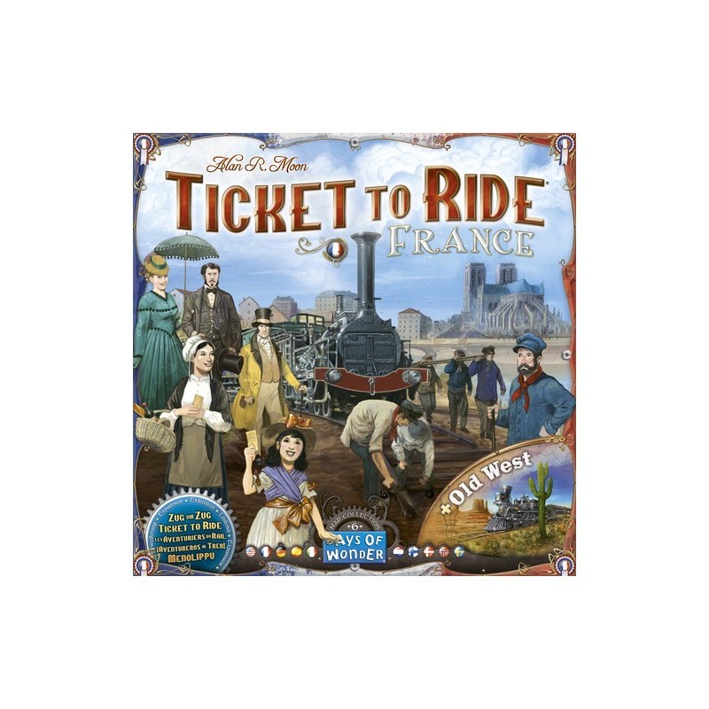 Ticket to Ride Map Collection: Volume 6 - France/Old West
