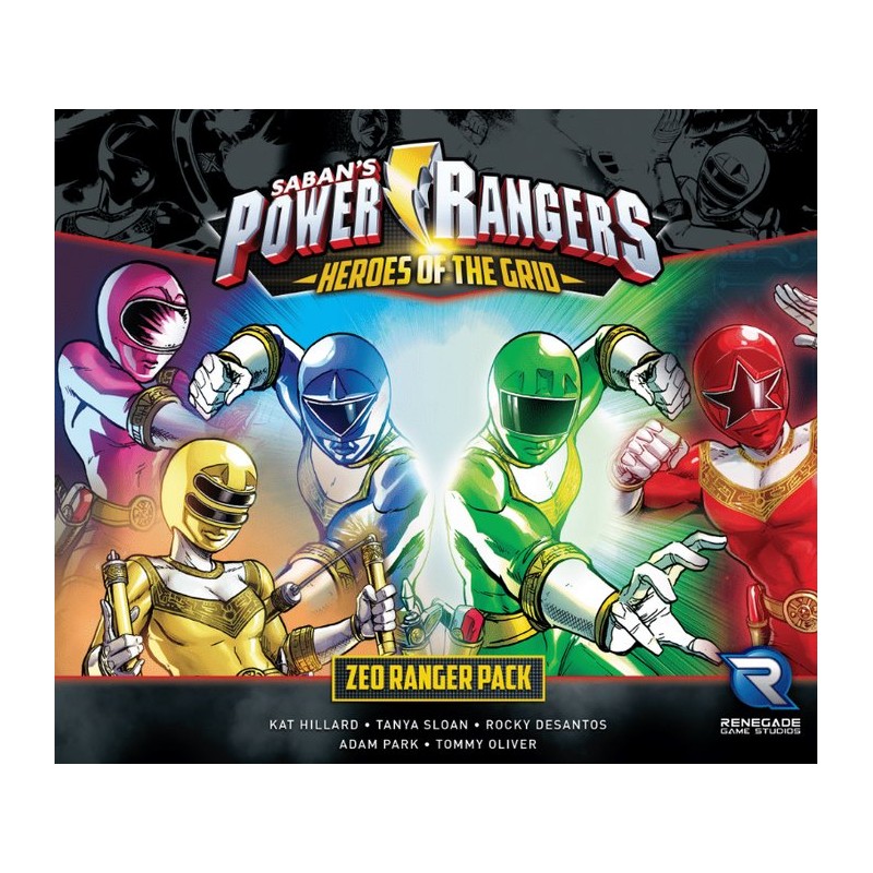 Power Rangers Heroes of the Grid: Zeo Ranger Pack