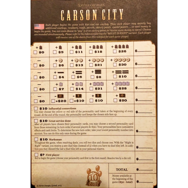 Carson City: A New Beginning