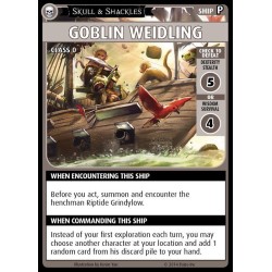 Pathfinder Adventure Card Game: Skull & Shackles – "Goblin Weidling"