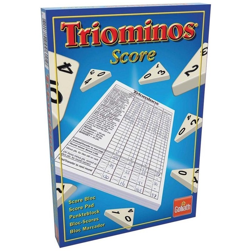 Triominos The Original Scoreblock