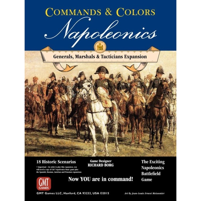 Commands & Colors Napoleonics Exp 5 Gernerals Marchalls Tacticians Reprint