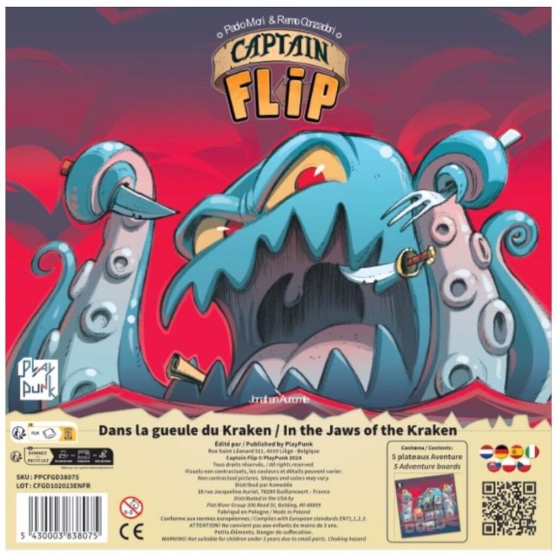 Captain Flip - In the Jaws of the Kraken (ext.) (ENG/FR)