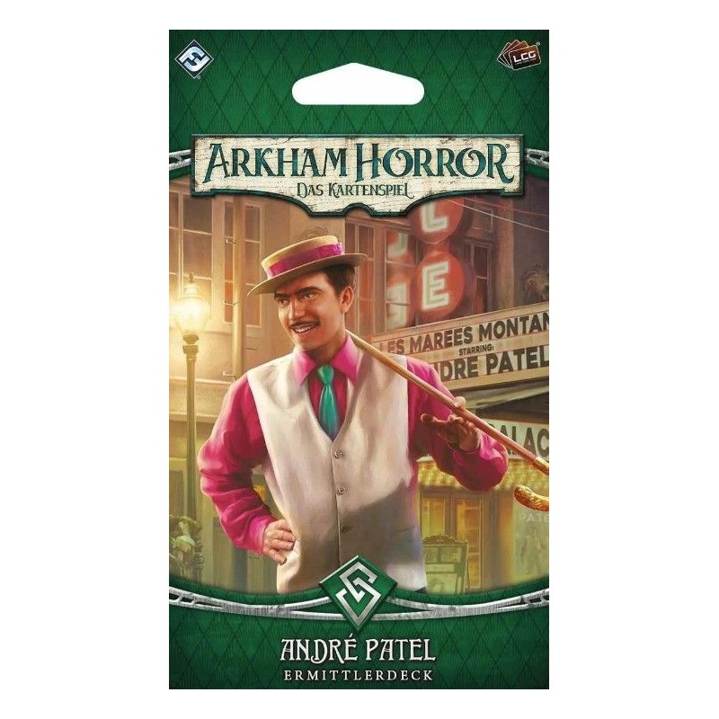 Arkham Horror LCG AndrÃ© Patel Investigator