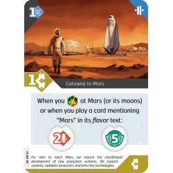 SETI Gateway to Mars Promo Card