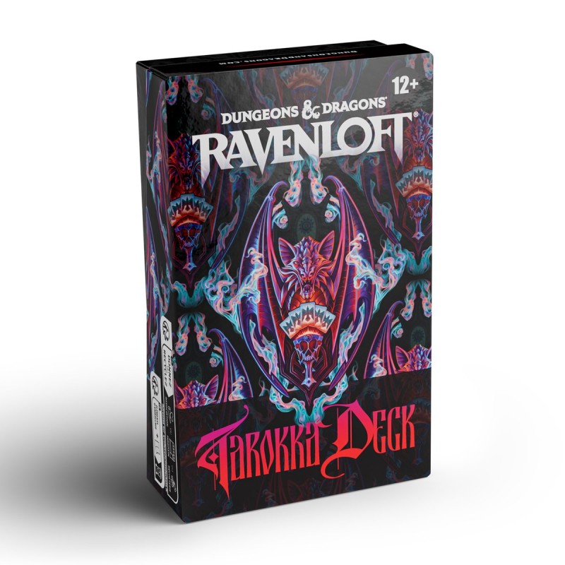 D&D: RPG Ravenloft: The Horrors Within Tarokka-Deck