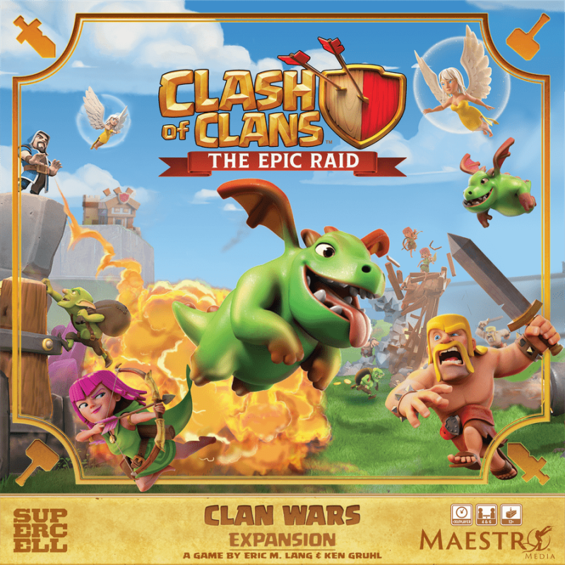 Clash of Clans The Epic Raid Clan Wars