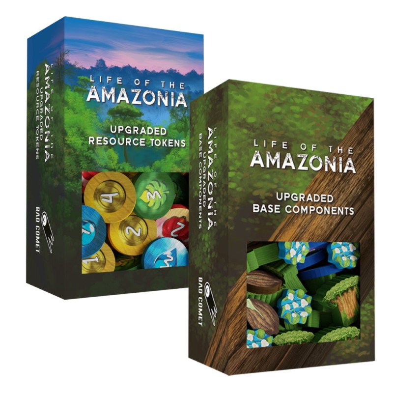 Leven in de Amazone: Upgraded Base Componenets +Upgraded Resource Tokens