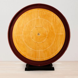 Woodestic Crokinole Tournament Steamed Beech / Crimson