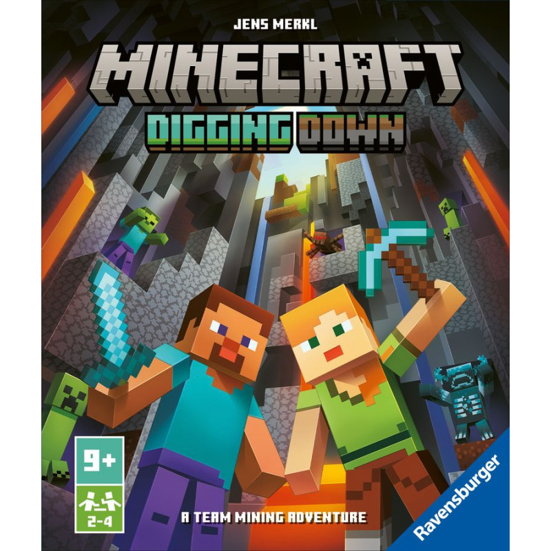 Minecraft Digging Down