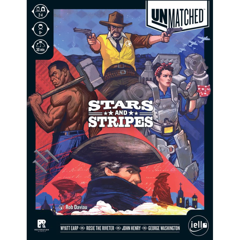 Unmatched Stars & Stripes ( exclusive foil cards included)