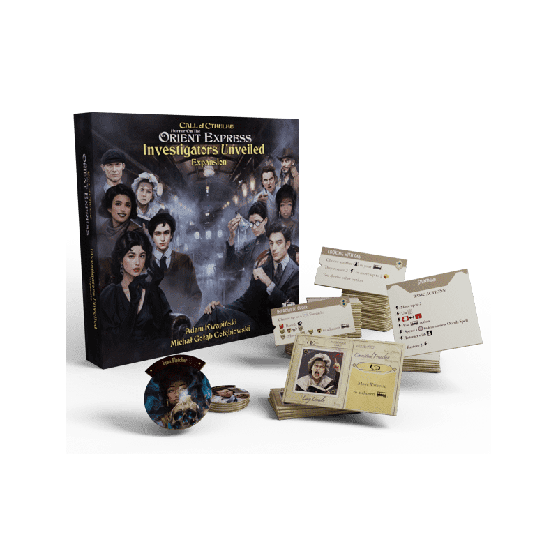 Horror on the Orient Express Investigators Unveiled