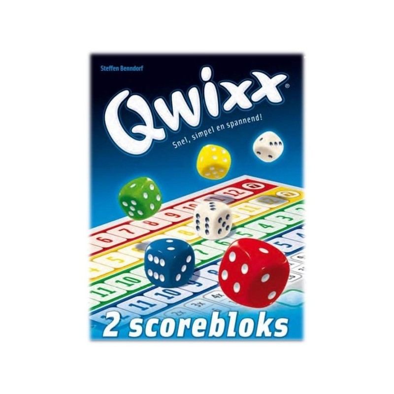 Qwixx Scoreblok (2stuks)