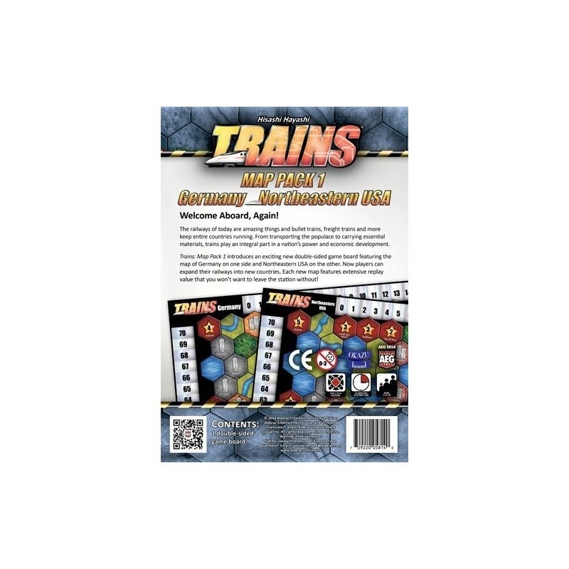 Trains: Map Pack 1 Germany/Northeastern USA