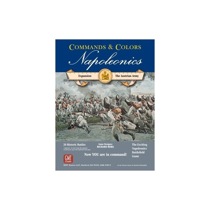 Commands & Colors Napoleonics: The Austrian Army Reprint