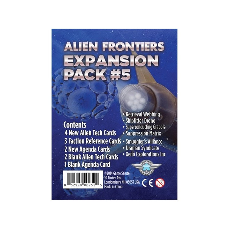 Alien Frontiers: Expansion Pack 5