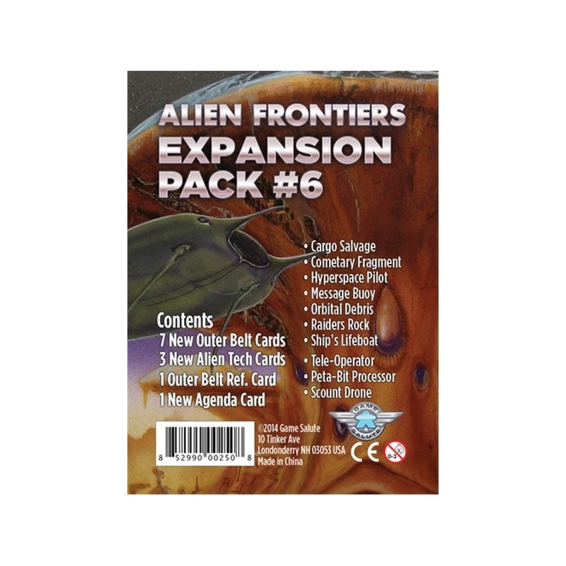 Alien Frontiers Exp pack 6