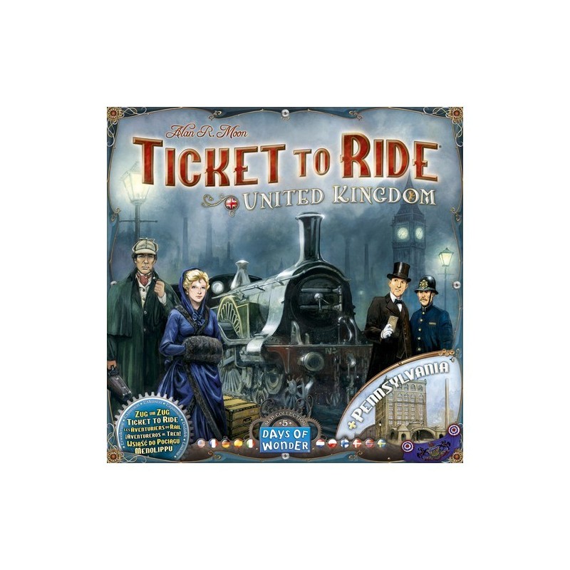 Ticket to Ride: Map Collection: Volume 5 - United Kingdom & Pennsylvania