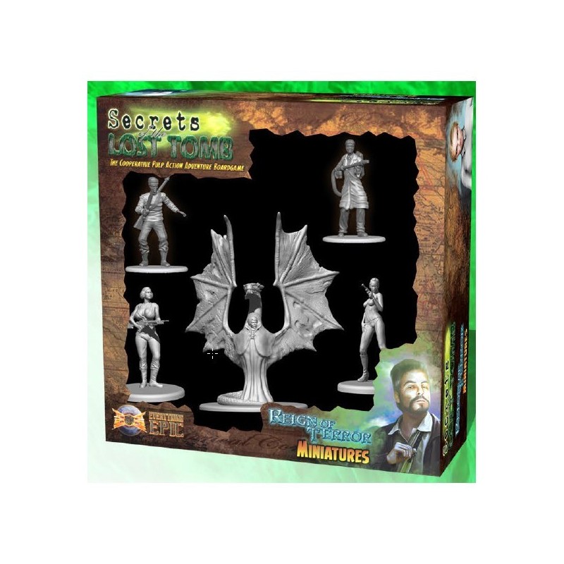 secrets of the lost tomb miniatures