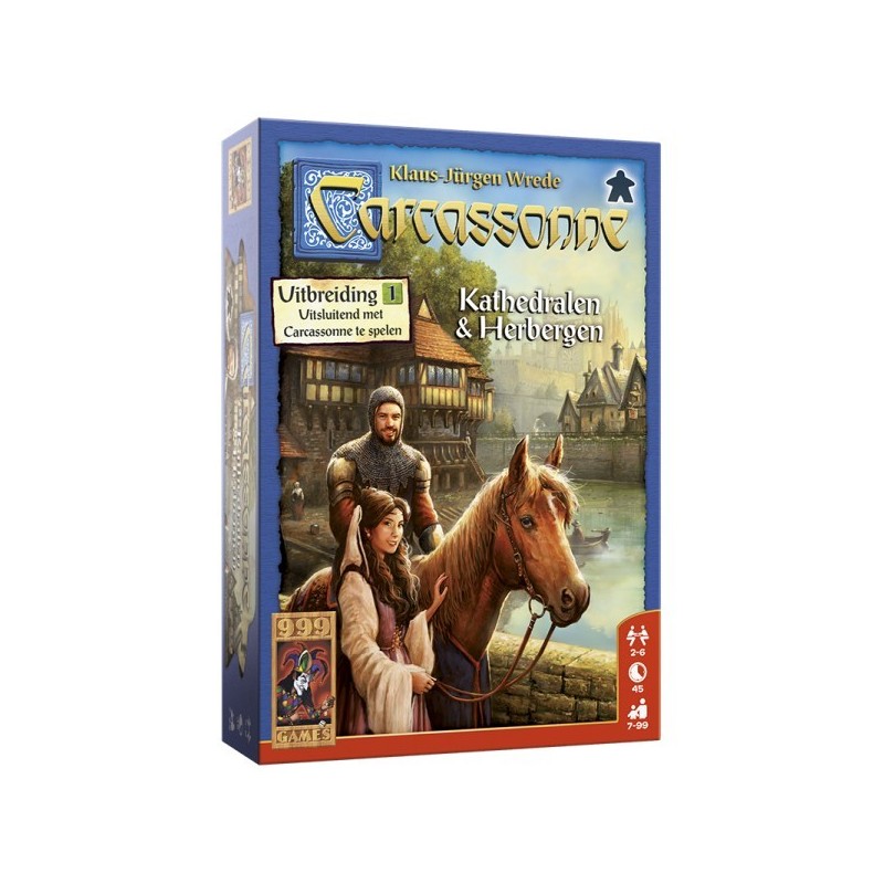 Carcassonne (2016 Ed): Kathedralen & Herbergen