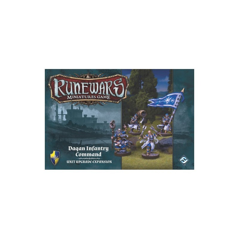 Runewars Miniatures Game: Daqan Infantry Command