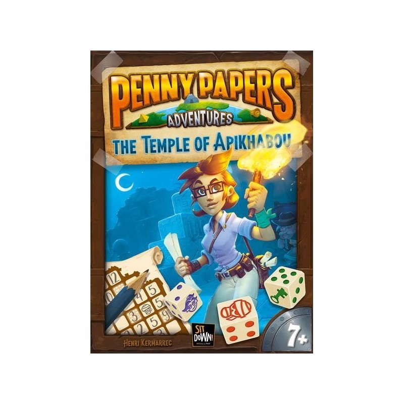Penny Papers Adventures: The temple of Apikhabou
